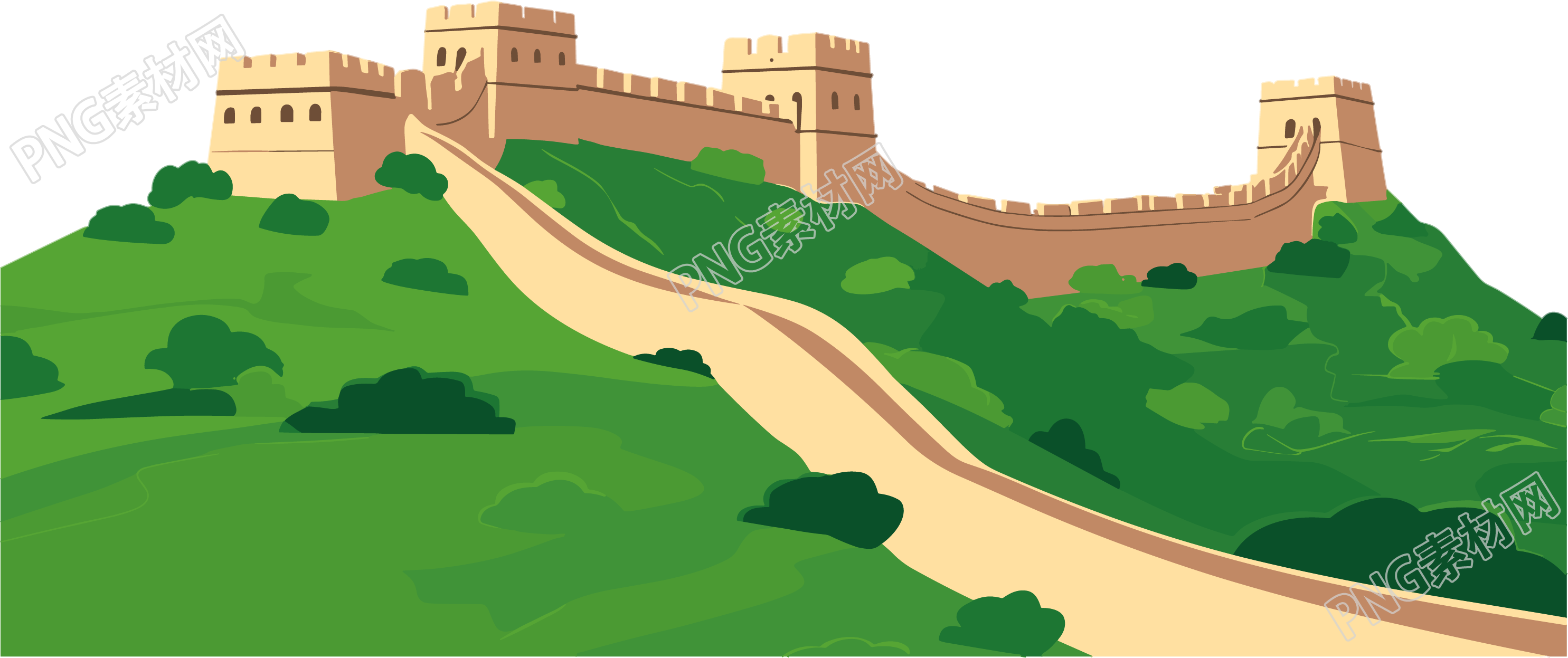 长城旅游素材