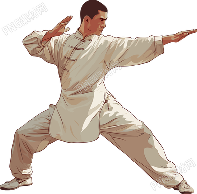 武術(shù)透明背景素材