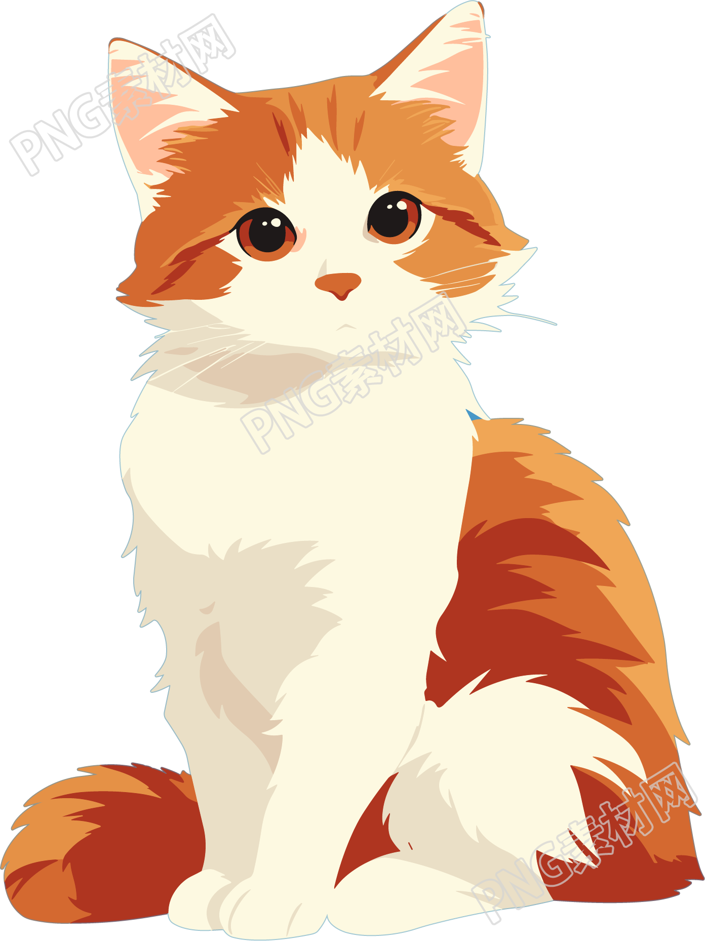 猫咪简约风格素材