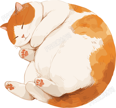 貓咪卡通插圖