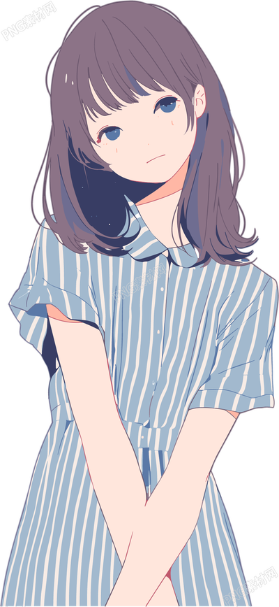 少女可商用插圖
