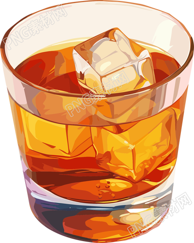 酒吧酒水扁平插畫