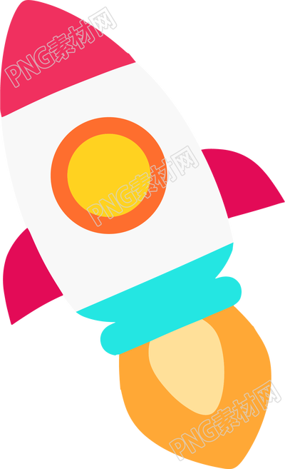 火箭圖標(biāo)創(chuàng)意素材