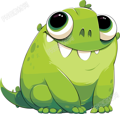 小怪獸插畫(huà)素材