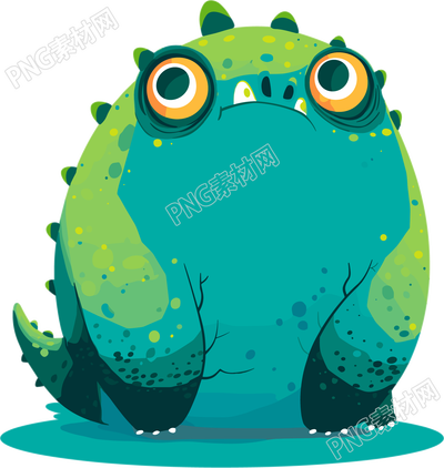 小怪獸高清插圖