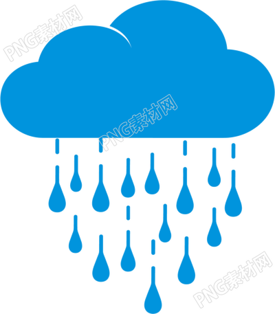 暴雨天氣創(chuàng)意設計元素