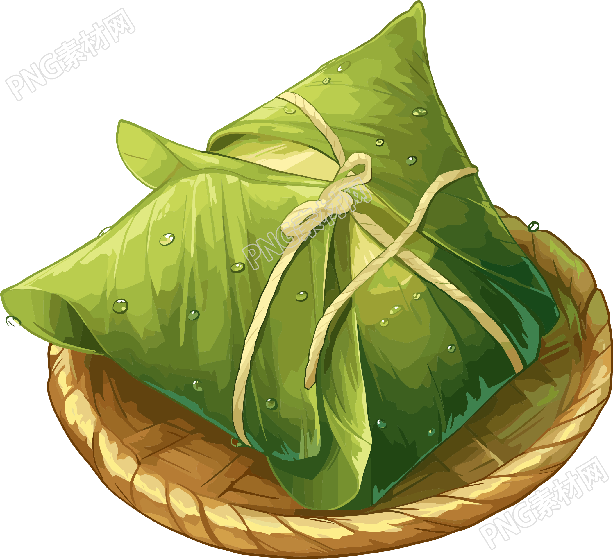 粽子可商用插画