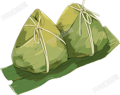 端午節(jié)粽子插圖