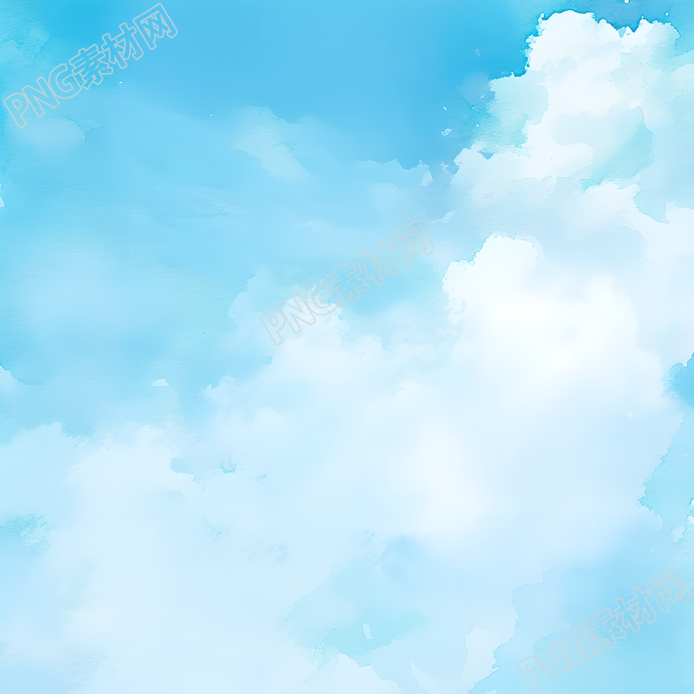 天空简单插图