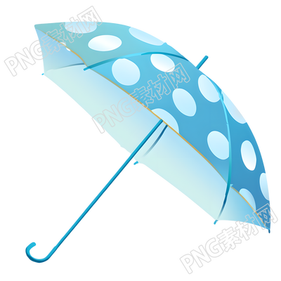 雷阵雨雨伞PNG插图