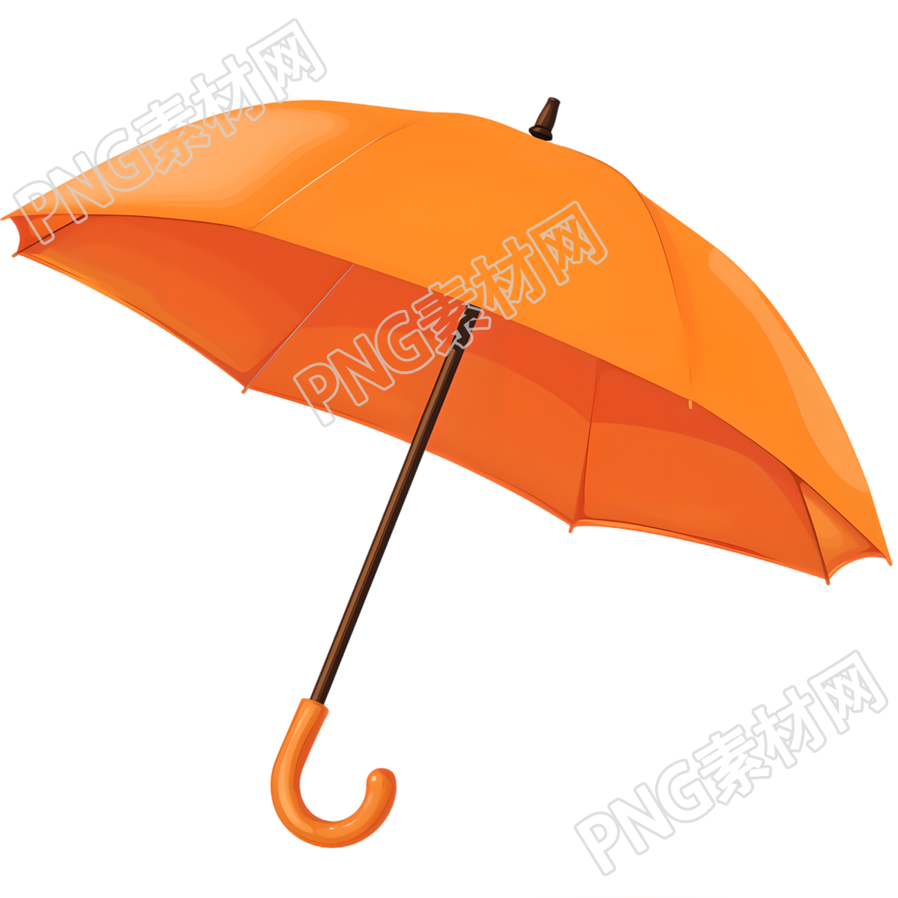 雷阵雨雨伞商用素材