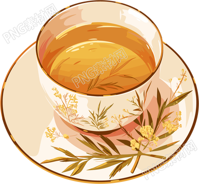 凉茶透明背景素材
