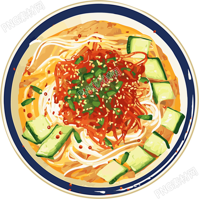 凉面创意素材
