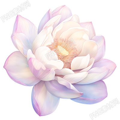 花朵彩鉛插畫