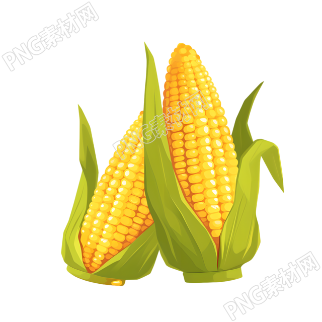 玉米丰收插图