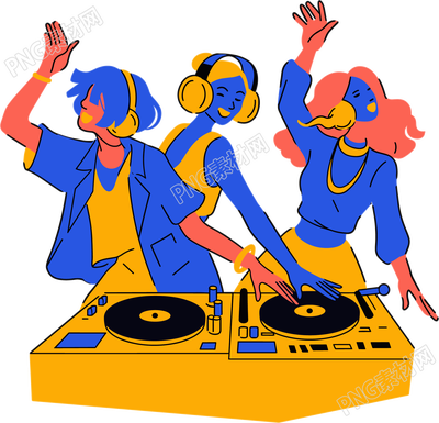 音乐节矢量插图