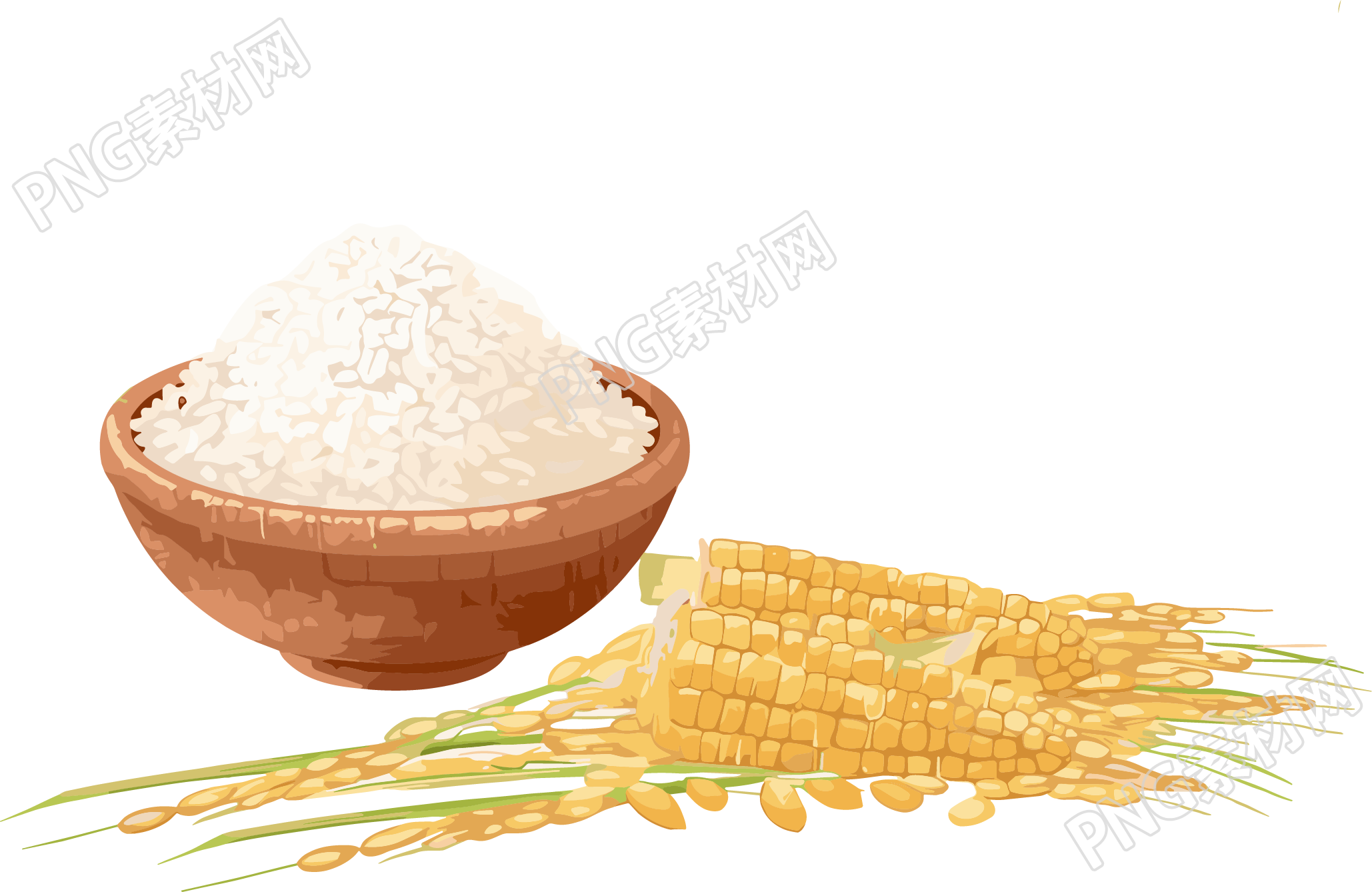 新米PNG插画素材