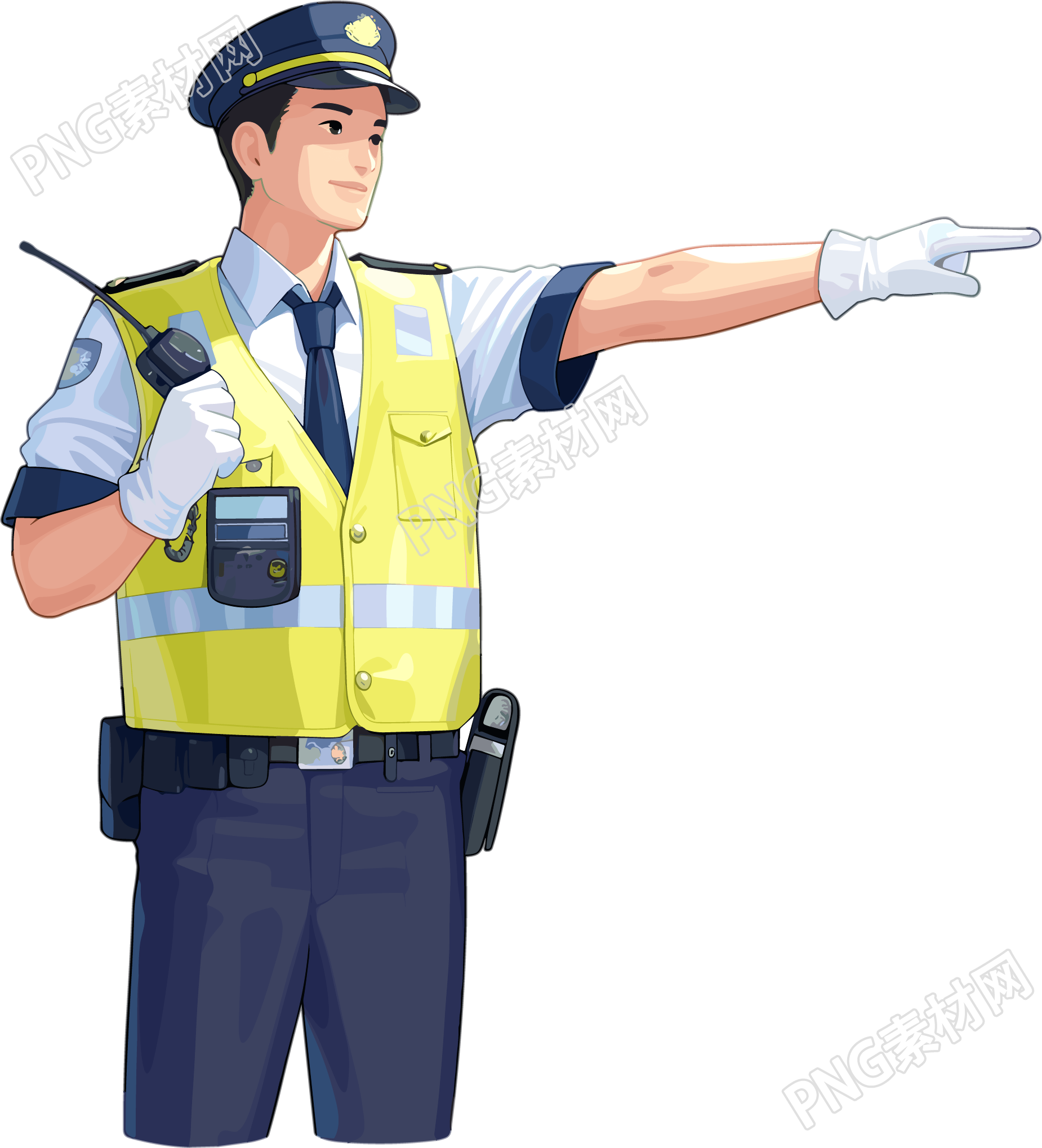 交警高清图形素材