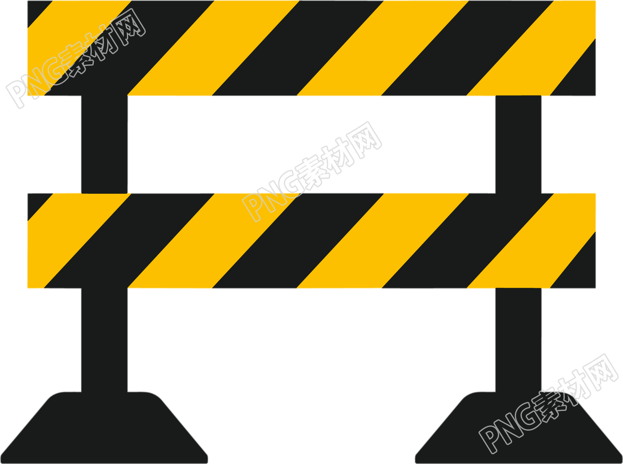 交通安全路障元素