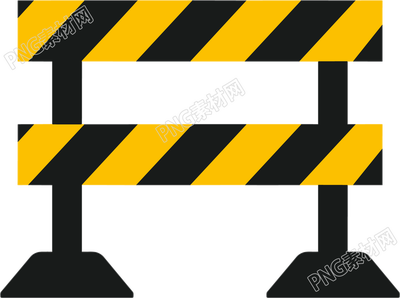 交通安全路障元素