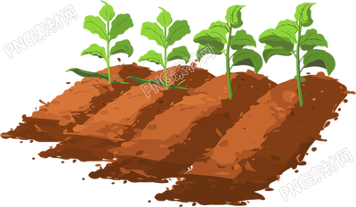 土地透明背景插画