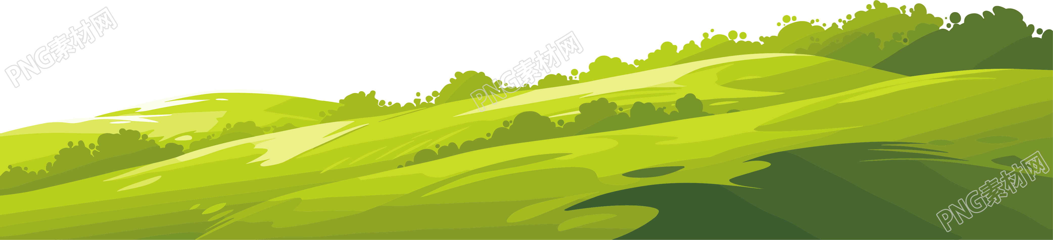 草原创意设计元素
