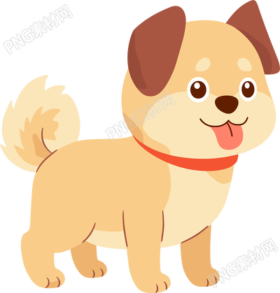 小狗吐舌头插图