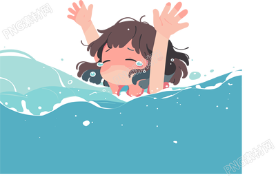 溺水女孩插图