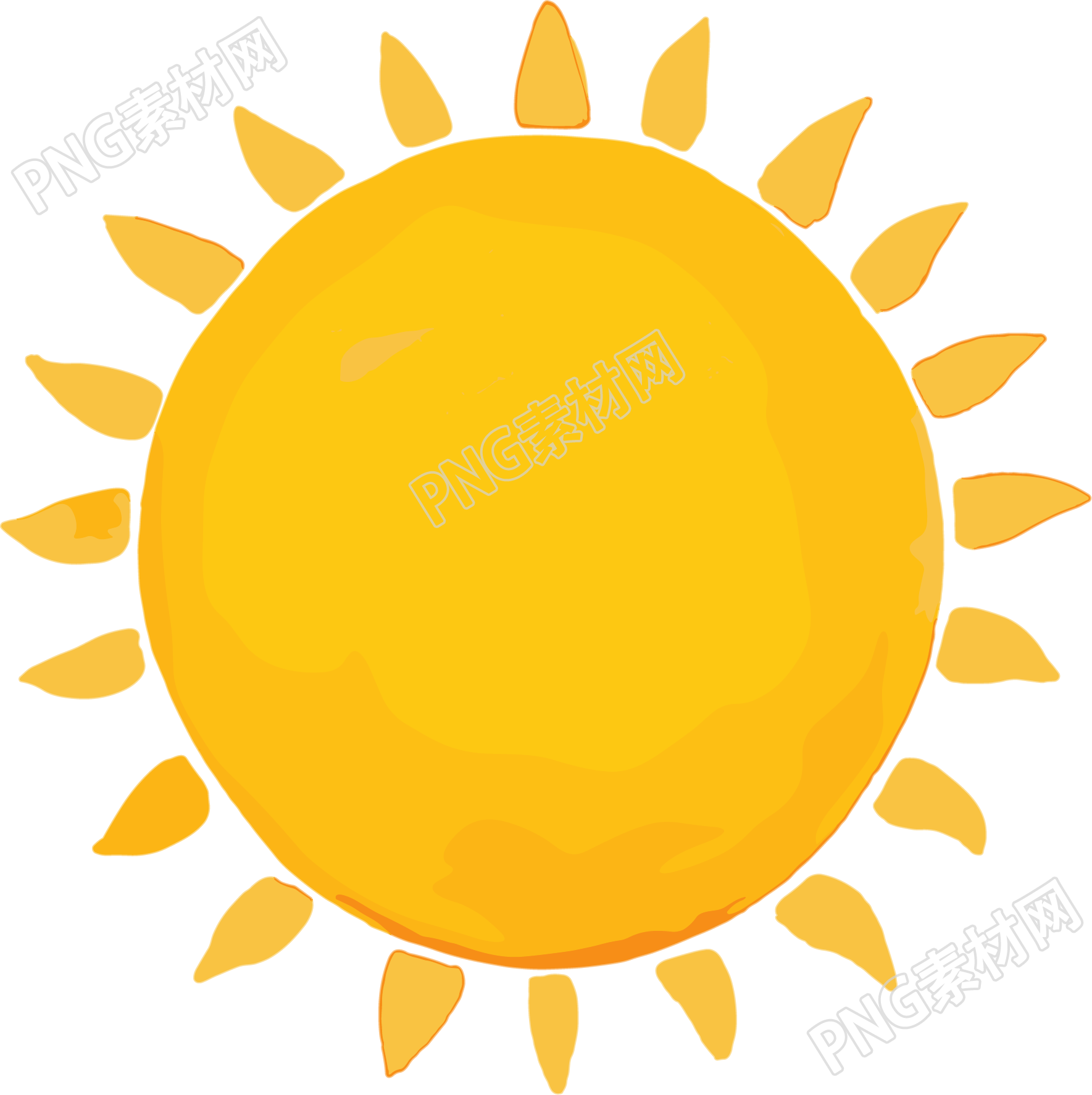 夏季防暑太阳插图