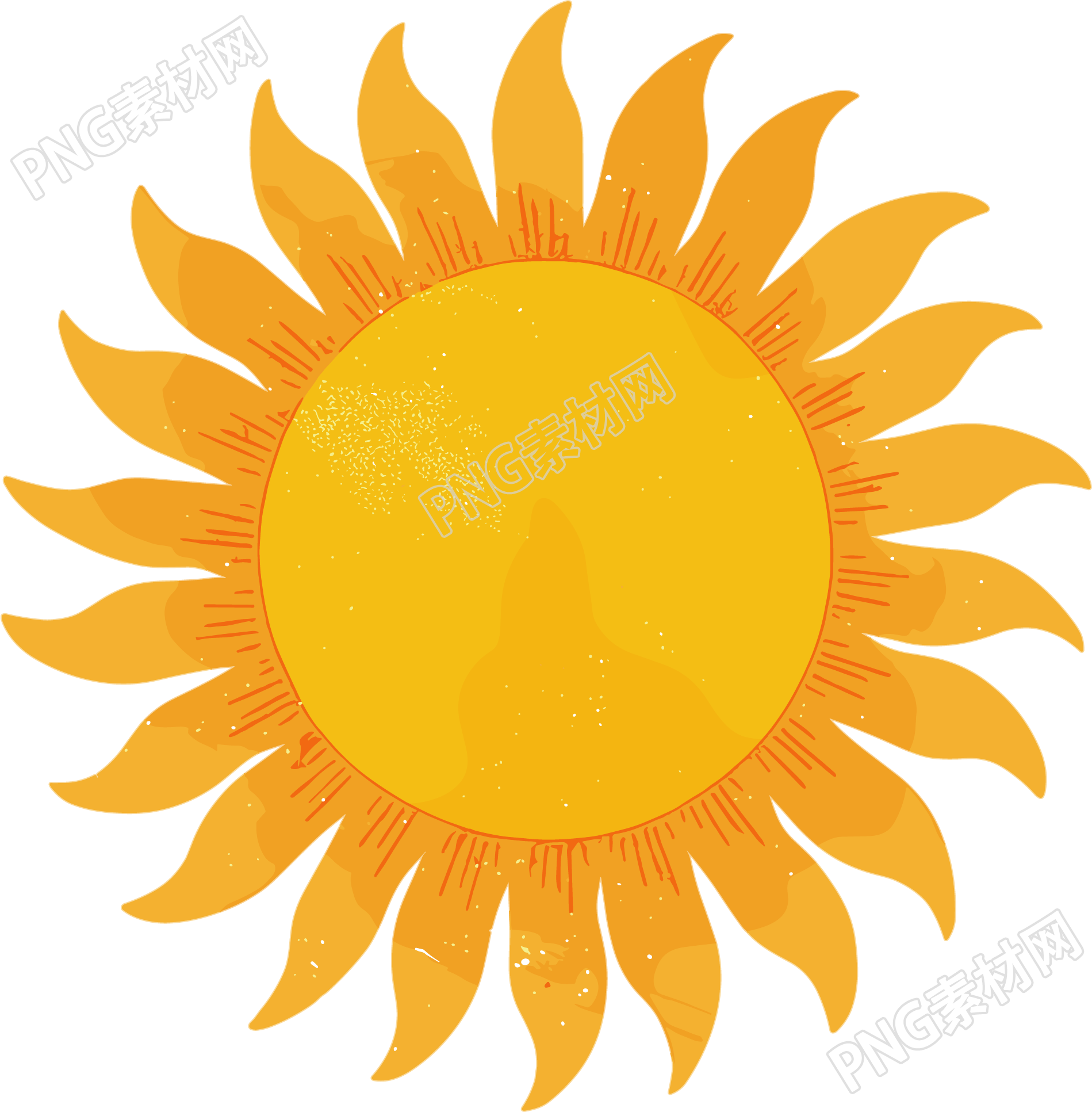 夏季防暑太阳素材