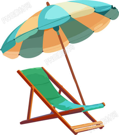 海滩躺椅夏季防暑插图