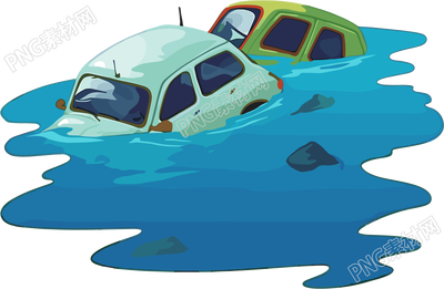 汽车淹没防汛插图
