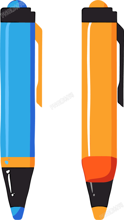 马克笔创意插图