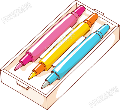 马克笔插画素材