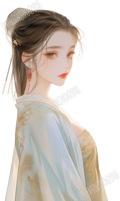 古装美女高清图形素材