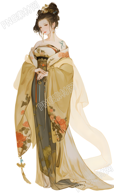 古装美女唯美插图