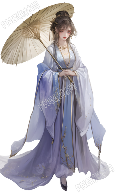 古装美女插图