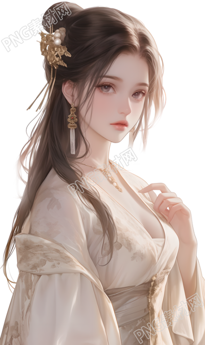 古装美女元素