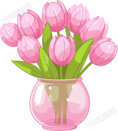 花瓶花束插图