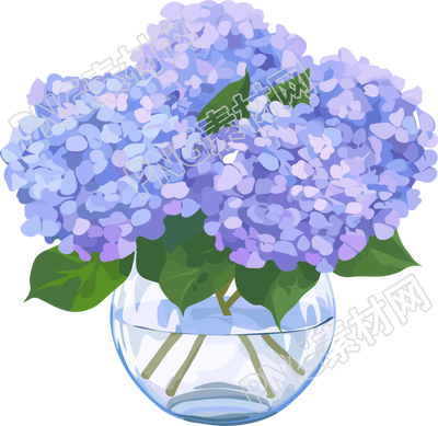 花瓶简约插画