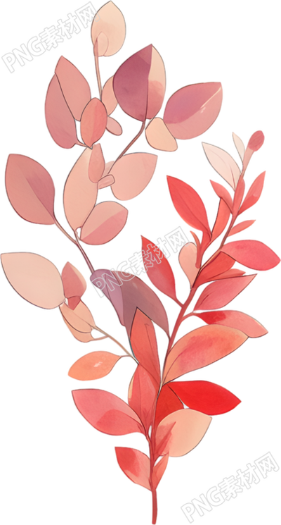 水彩植物創(chuàng)意插圖