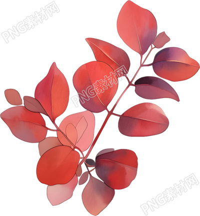 水彩植物創(chuàng)意素材
