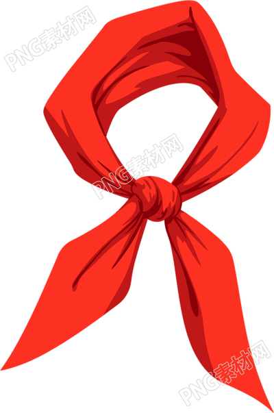 紅領(lǐng)巾簡(jiǎn)約插畫(huà)