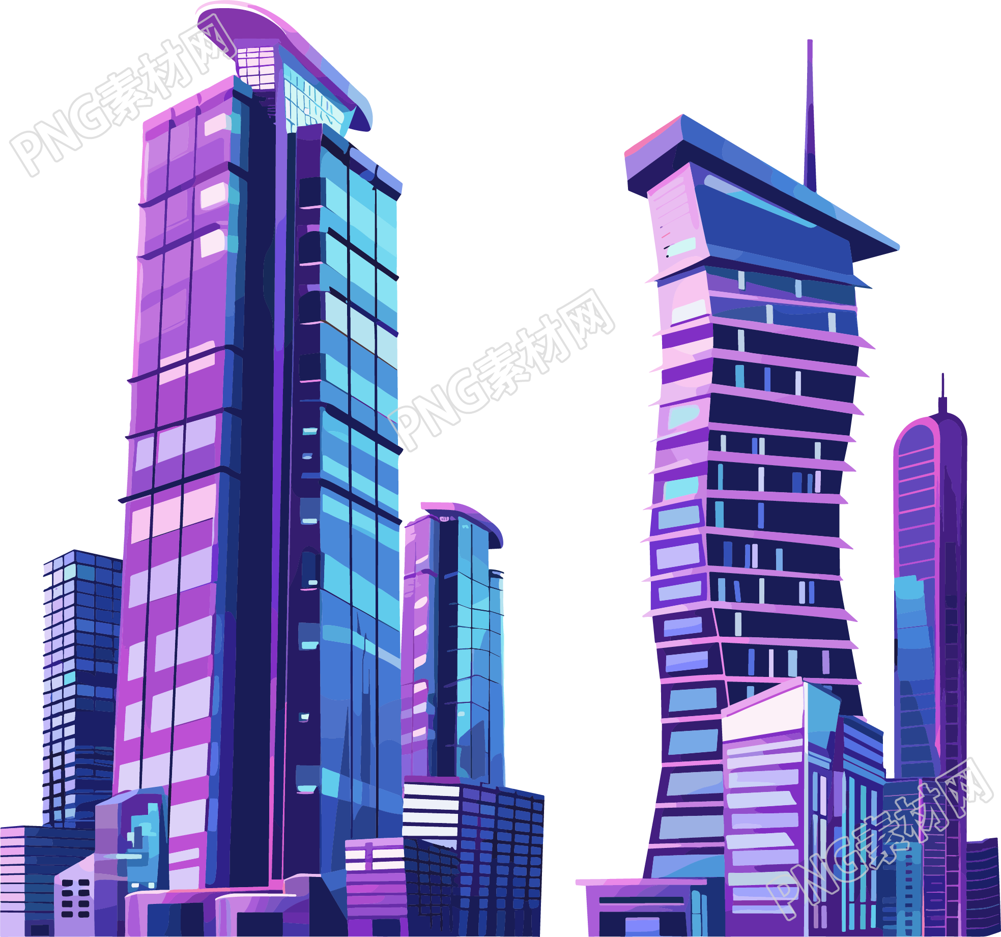 未来城市元素