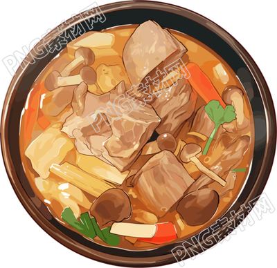 羊肉汤创意设计元素