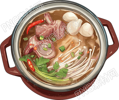羊肉汤高清图形素材
