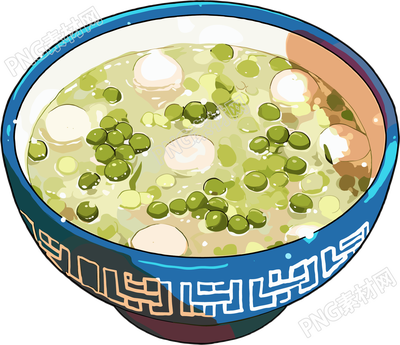绿豆汤创意素材