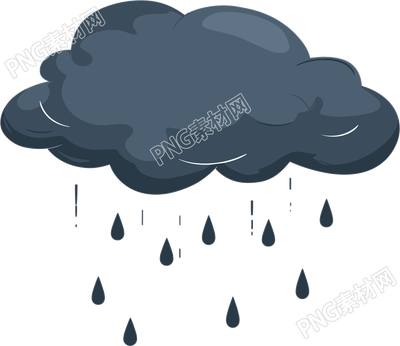 暴风雨图标插图