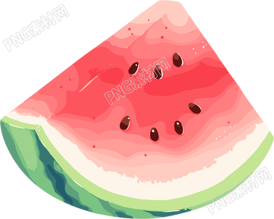 夏天西瓜元素