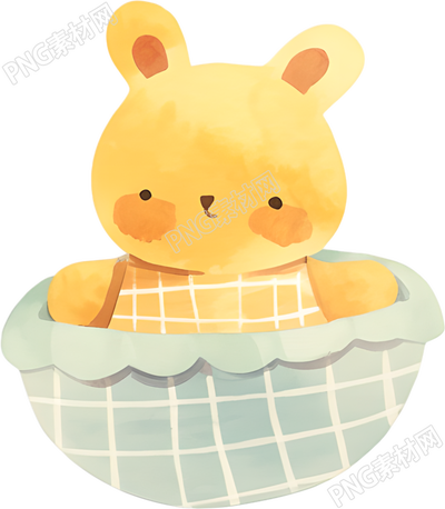 婴儿玩具插画设计元素